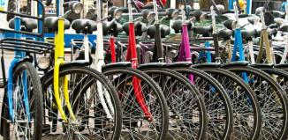 Bike parking a Napoli