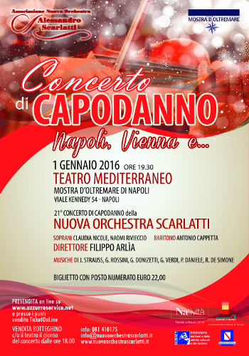 Concerto di Capodanno 2016 Nuova Orchestra Scarlatti