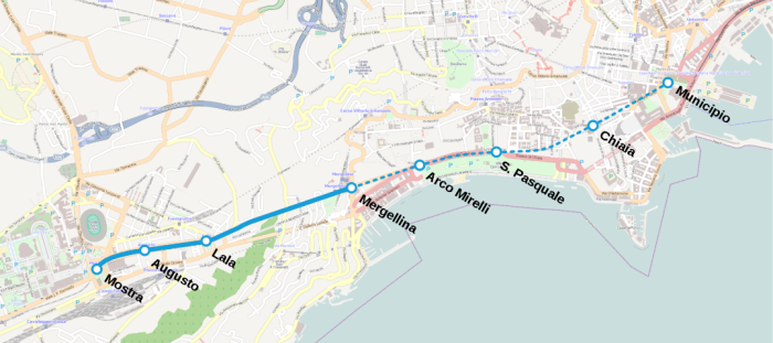 Metropolitana Linea 6 Napoli