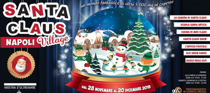 Santa Claus Village Mostra d'Oltremare Napoli