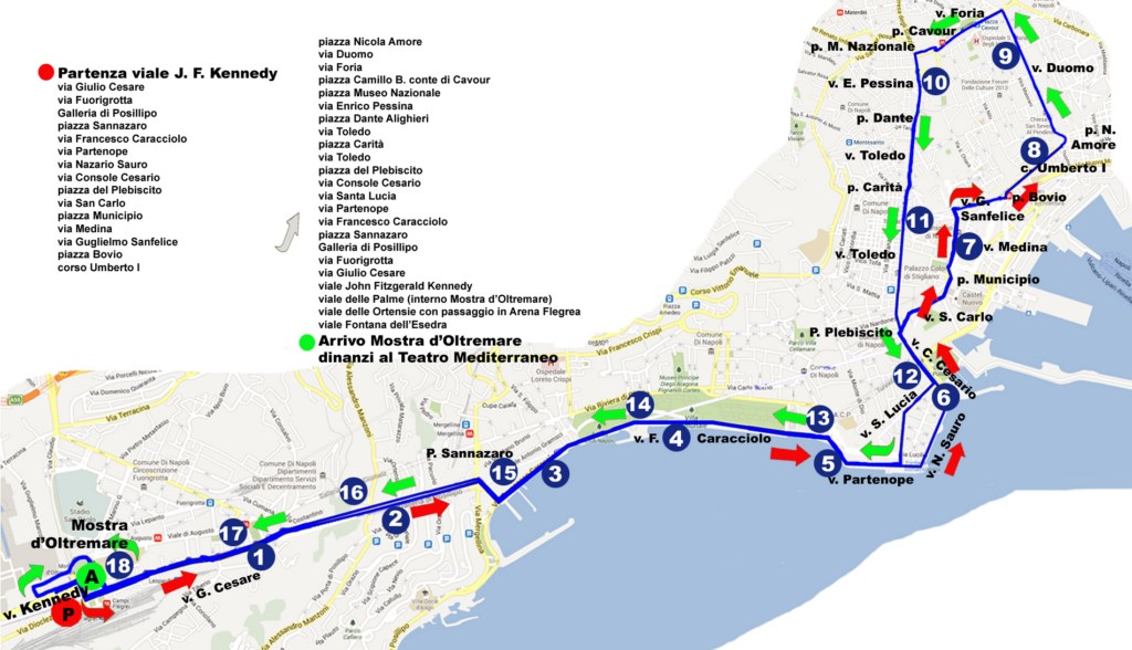 Half Marathon percorso